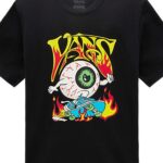 VANS BOYS EYEBALLIE T-SHIRT BLACK - Image 3