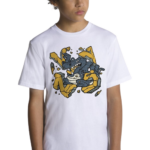 VANS BOYS GATOR SMASH T-SHIRT WHITE - Image 2