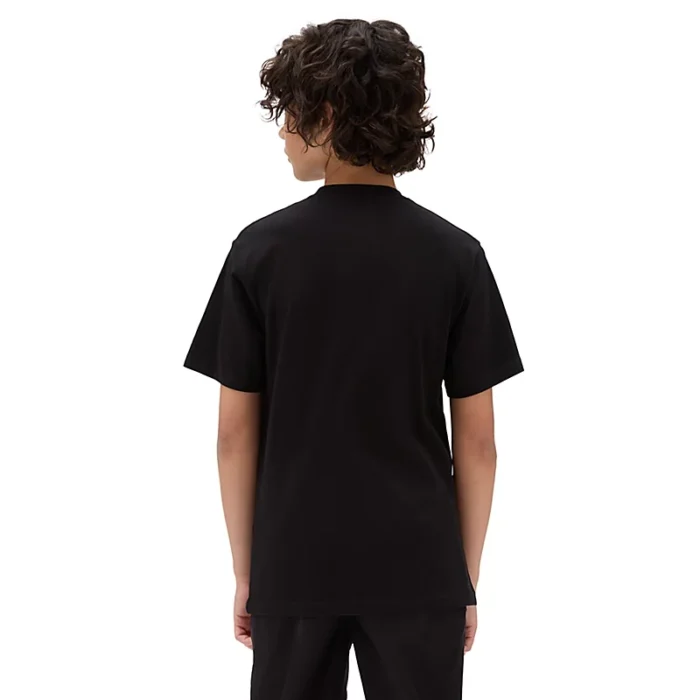 VANS BOYS NEON FLAMES T-SHIRT BLACK - Image 2