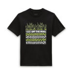 VANS BOYS NEON FLAMES T-SHIRT BLACK - Image 4