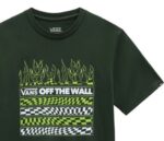 VANS BOYS NEON FLAMES T-SHIRT MOUNTAIN VIEW - Image 3