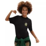 VANS BOYS OFF THE WALL COMPANY T-SHIRT BLACK