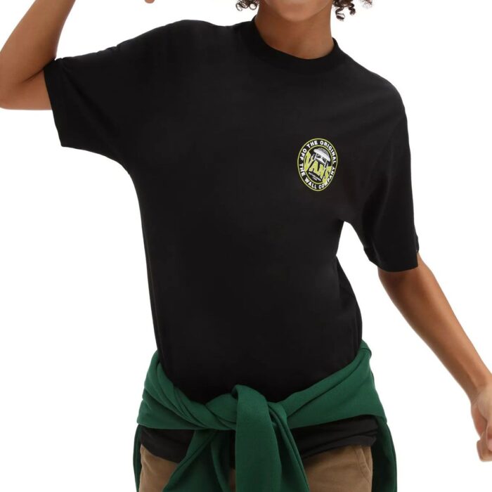 VANS BOYS OFF THE WALL COMPANY T-SHIRT BLACK - Image 4