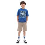 VANS BOYS PRINT BOX T-SHIRT BLUE - Image 5