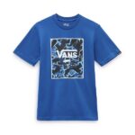 VANS BOYS PRINT BOX T-SHIRT BLUE - Image 2