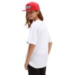 VANS BOYS REFLECTIVE CHECKERBOARD FLAME T-SHIRT WHITE - Image 2
