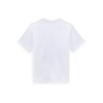VANS BOYS REFLECTIVE CHECKERBOARD FLAME T-SHIRT WHITE - Image 4