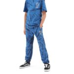 VANS BOYS TIE DYE FLEECE PANT BLUE