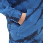 VANS BOYS TIE DYE PULLOVER HOODIE BLUE - Image 5
