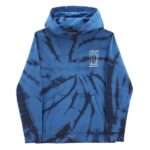 VANS BOYS TIE DYE PULLOVER HOODIE BLUE - Image 6