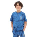VANS BOYS TIE DYE T-SHIRT BLUE