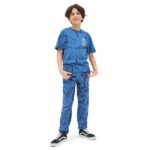 VANS BOYS TIE DYE T-SHIRT BLUE - Image 2