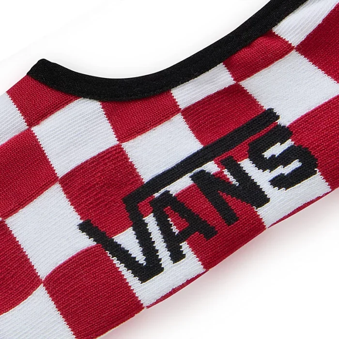 VANS CLASSIC SUPER NO SHOW 3 PAIR PK SOCKS WHITE BLACK - Image 2