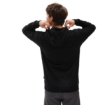 VANS CLASSIC HOODIE BLACK WHITE - Image 2