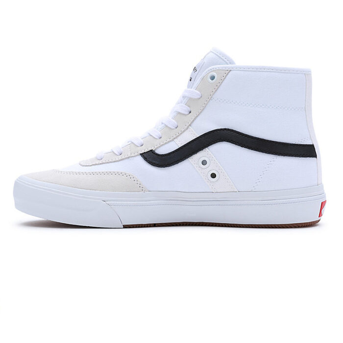 VANS CROCKET HIGH SHOES WHITE BLACK GUM - Image 2
