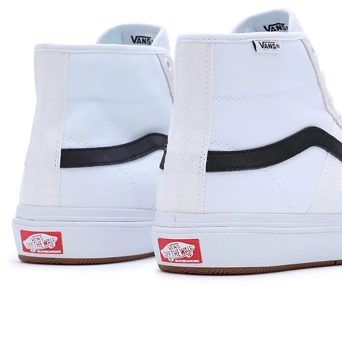 VANS CROCKET HIGH SHOES WHITE BLACK GUM - Image 5