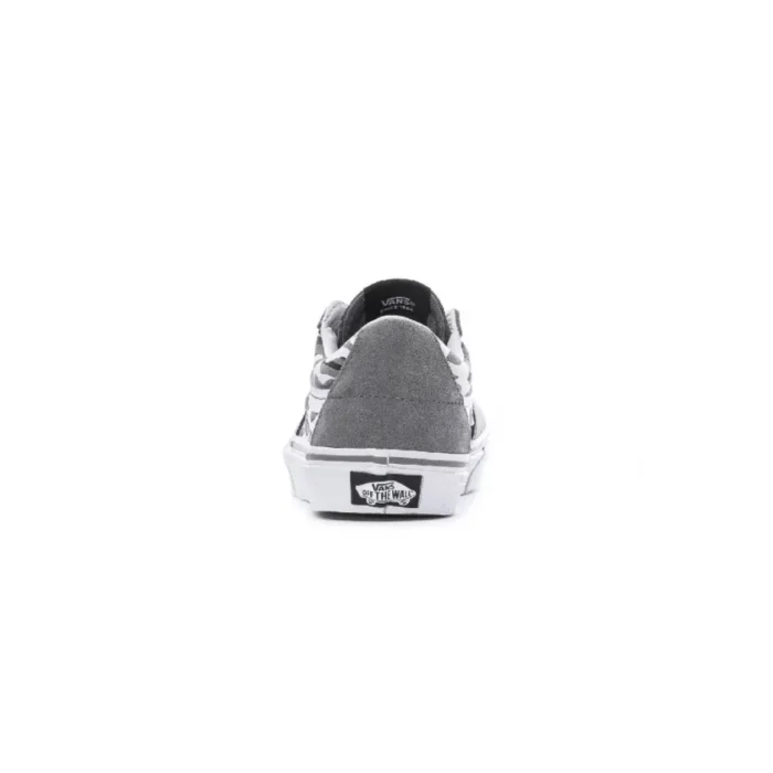 VANS JUNIOR SK8-LOW SHOES FLAME CAMO GREY BLACK - Image 4