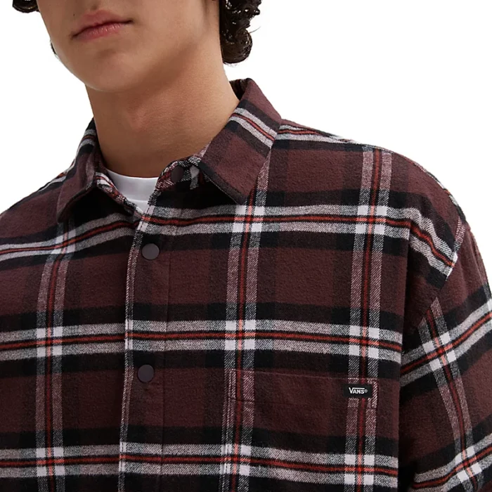 VANS KESLER SHIRT FUDGE LAVENDER - Image 3