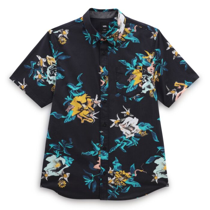 VANS KESSEL SHIRT BLACK - Image 4