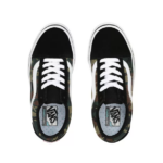 VANS KIDS COMFYCUSH OLD SKOOL SHOES WOODLAND CAMO BLACK TRUE WHITE - Image 5