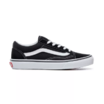 VANS KIDS OLD SKOOL SHOES BLACK TRUE WHITE