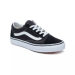 VANS KIDS OLD SKOOL SHOES BLACK TRUE WHITE - Image 2