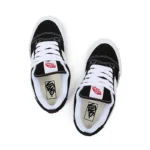 VANS KNU SKOOL SHOES BLACK TRUE WHITE - Image 4