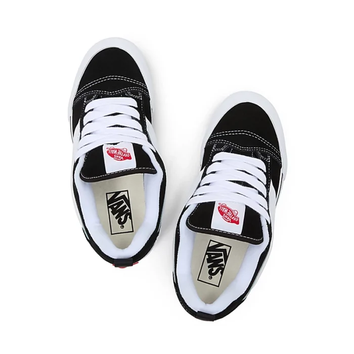 VANS KNU SKOOL SHOES BLACK TRUE WHITE - Image 4