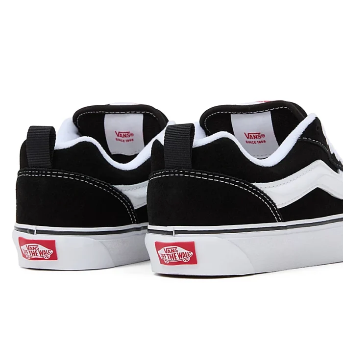 VANS KNU SKOOL SHOES BLACK TRUE WHITE - Image 7