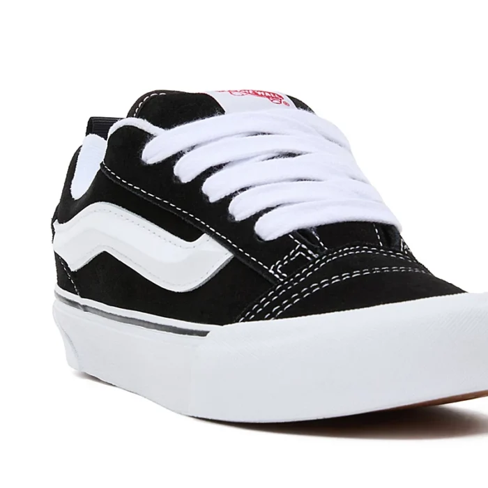 VANS KNU SKOOL SHOES BLACK TRUE WHITE - Image 8