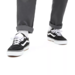 VANS KYLE WALKER SHOES BLACK WHITE - Image 9