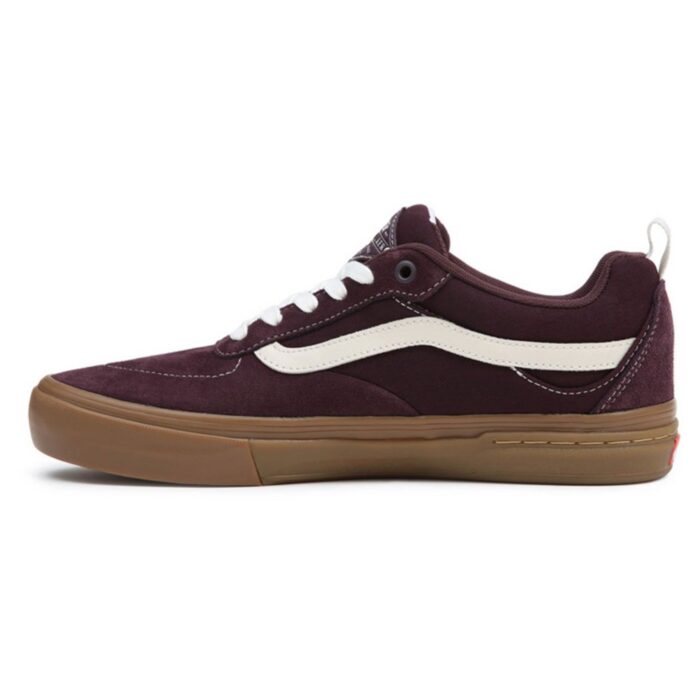 VANS KYLE WALKER SHOES SUEDE GUM WINE - Image 4