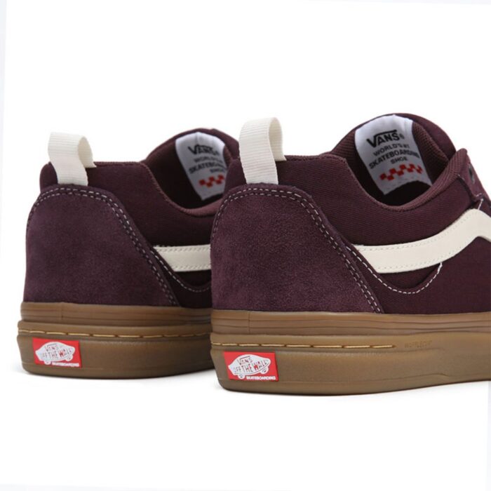 VANS KYLE WALKER SHOES SUEDE GUM WINE - Image 7
