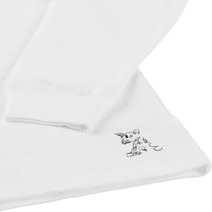 VANS NICK MICHEL THERMAL LONGSLEEVE NICK WHITE - Image 3