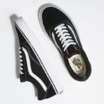 VANS OLD SKOOL SHOES BLACK WHITE - Image 2