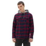 VANS PARKWAY II SHIRT DRESS BLUES CHILI PEPPER