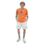 VANS PEACE OF MIND LOOSE FLEECE SHORT CELADON GREEN TIE DYE - Image 7