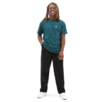 VANS RANGE BAGGY TAPERED ELASTIC WAIST TROUSERS BLACK - Image 2