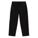 VANS RANGE BAGGY TAPERED ELASTIC WAIST TROUSERS BLACK - Image 8