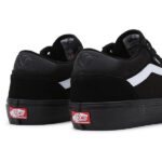VANS ROWAN SHOES BLACK WHITE - Image 7