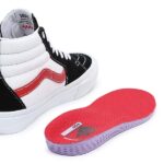 VANS SK8-HI SHOES BLACK WHITE - Image 4