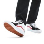 VANS SK8-HI SHOES BLACK WHITE - Image 7