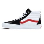 VANS SK8-HI SHOES BLACK WHITE - Image 8