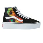 VANS SK8-HI TAPERED SHOES PARADOXIACAL BLACK MULTI
