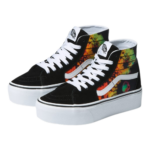 VANS SK8-HI TAPERED SHOES PARADOXIACAL BLACK MULTI - Image 5