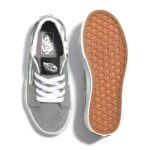 VANS KIDS SK8-LOW SHOES FLAME CAMO GREY BLACK - Image 5
