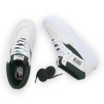 VANS SKATE HALF CAB SHOES WHITE GREEN - Image 6