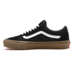 VANS SKATE OLD SKOOL SHOES BLACK GUM - Image 2