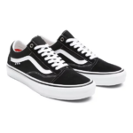 VANS SKATE OLD SKOOL SHOES BLACK WHITE - Image 3