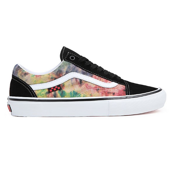 VANS-SKATE-OLD-SKOOL-SHOES-TIE-DYE-TERRY-BLACK-MULTI-38-39-40-41-42-42.5-43-44-45-85E-4.jpg VANS SKATE OLD SKOOL SHOES TIE DYE TERRY BLACK MULTI - Image 1